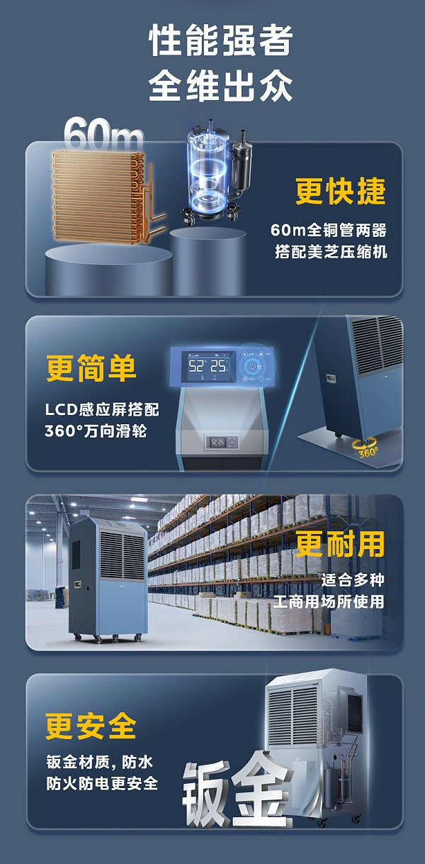 美的工业除湿机2