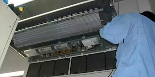 如何清洗三菱电机商用中央空调？