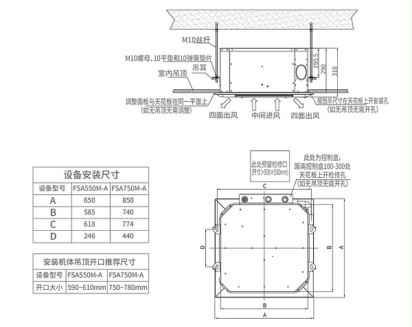 天花空气净化器