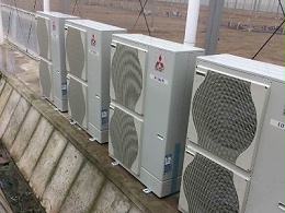 同城二手制冷机组设备回收 大量收购工厂闲置废旧三菱空调机组