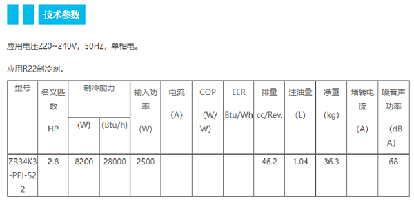 空调压缩机详情1