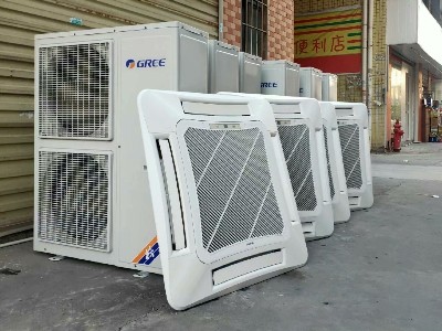 格力5匹吸顶式中央空调9成新冷暖电辅加热智能变频 商铺办公场所