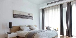 三室两厅公寓房中央空调安装布局方案