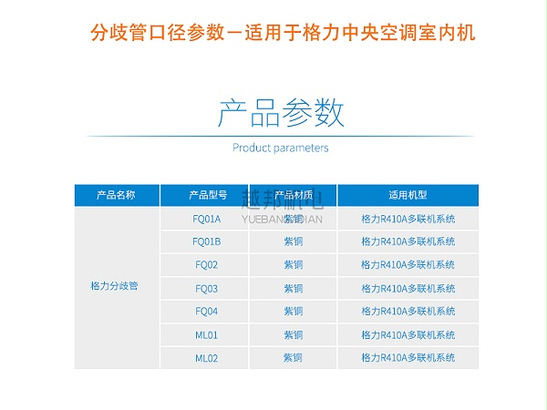 格力适用分歧管-4